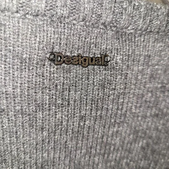 Desigual Boston Girl Abstract Sequin 3D Sweater - Picture 5 of 8